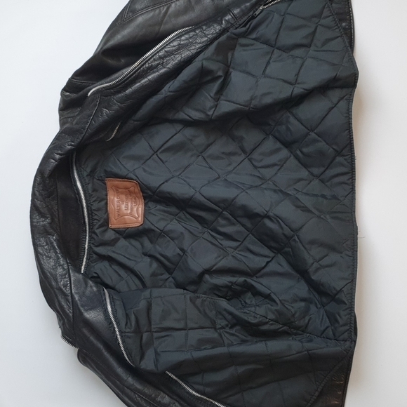 VIntage Walter Dyer Leather Moto Jacket - Picture 7 of 12